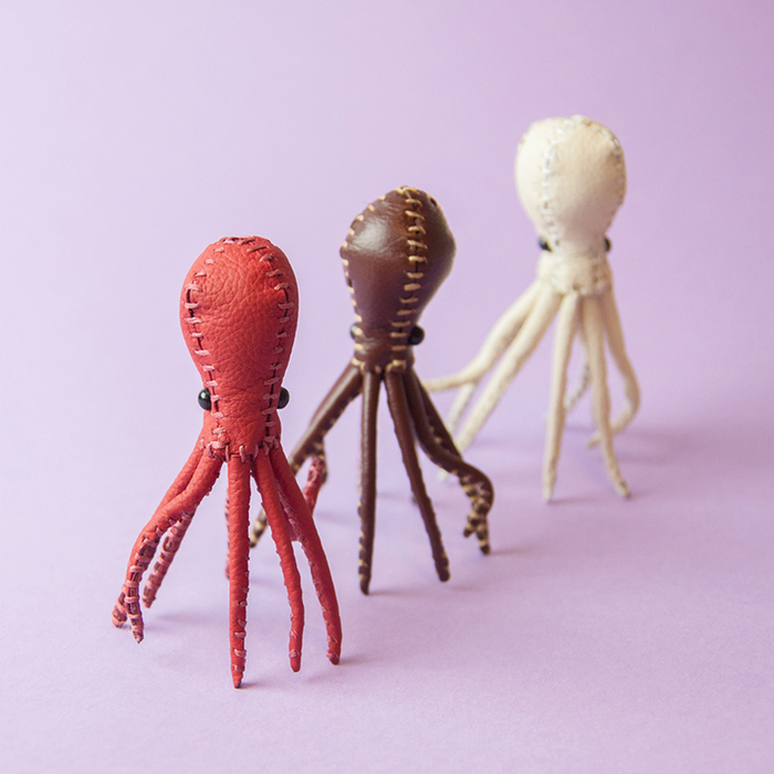 Decorative Leather Sea Creatures by Freda Cheung