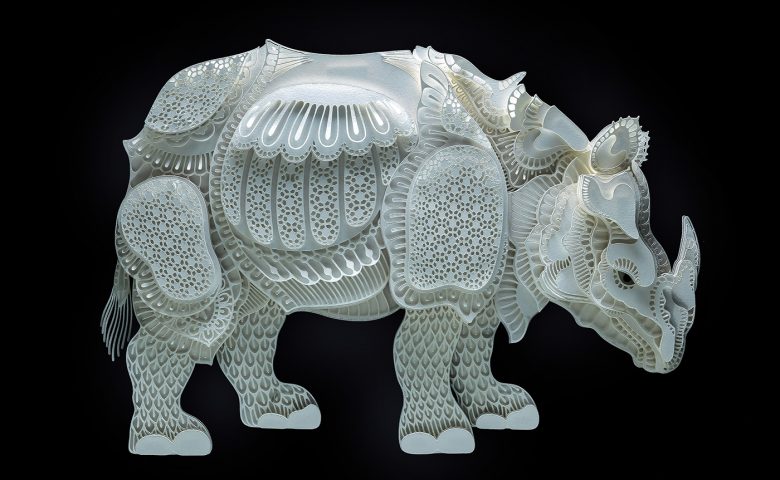 Intricate Paper Cut Portraits of Endangered Animals by Patrick Cabral