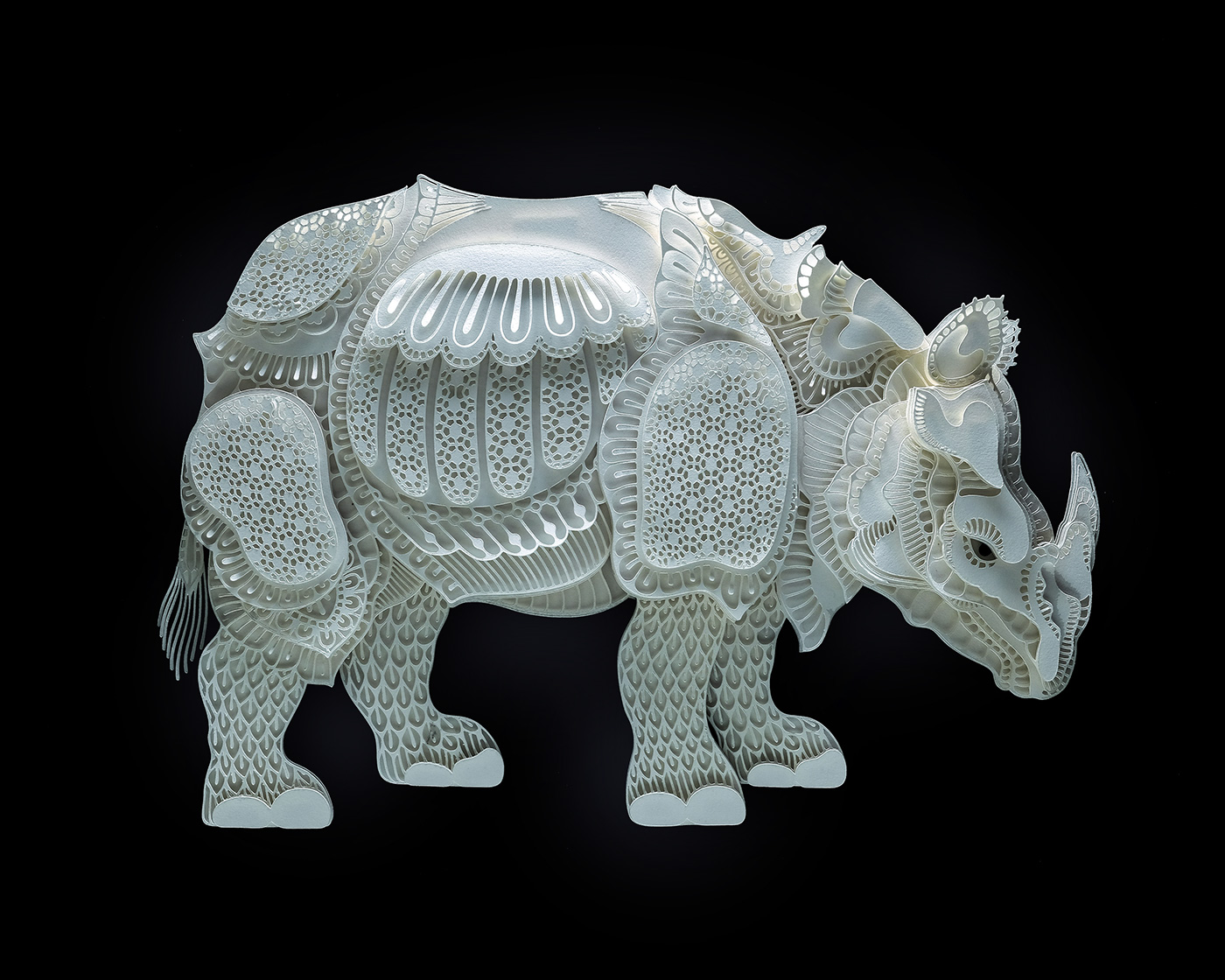 Intricate Paper Cut Portraits of Endangered Animals by ...