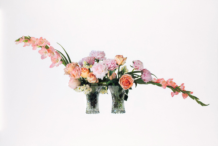 Hyperrealistic Paintings of Floral Arrangements Resembling Animals by Michael Zavros